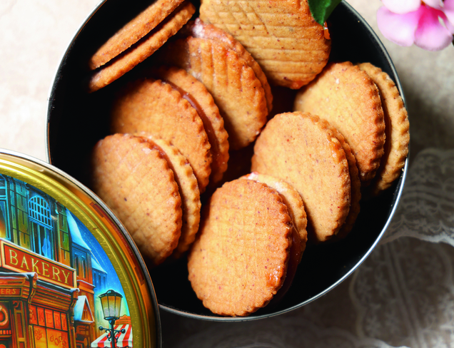 Karamel Dolgulu Bisküvi