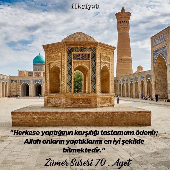 Zümer Suresi 64-75 . Ayetler