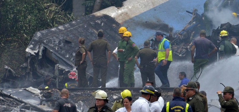 PLANE CARRYING 104 PASSENGERS CRASHES AFTER TAKEOFF FROM HAVANA