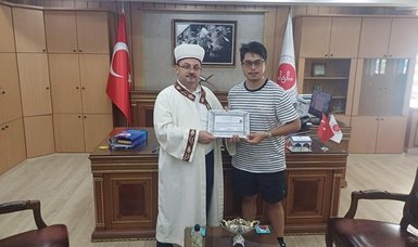 Taiwanese man embraces Islam in Türkiye and changes his name to Yusuf