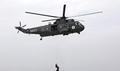 3 killed as Navy helicopter crashes in Pakistan