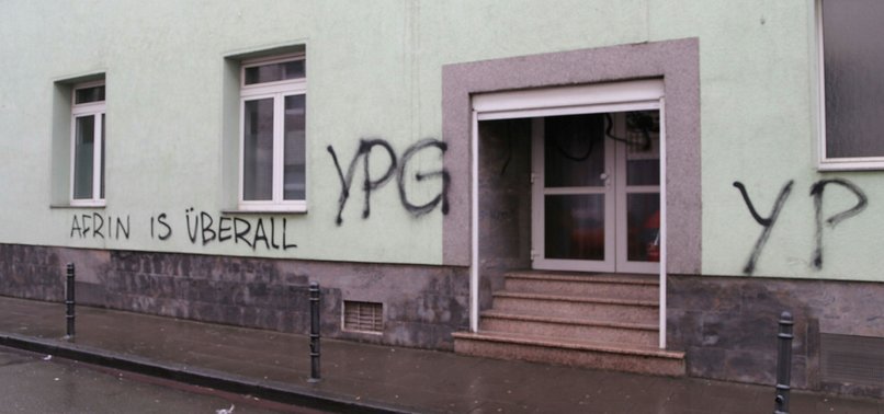 PYD/PKK SUPPORTERS VANDALIZE ONE MORE MOSQUE IN GERMANY