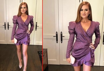 Isla Fisher, galada Türk markası giydi