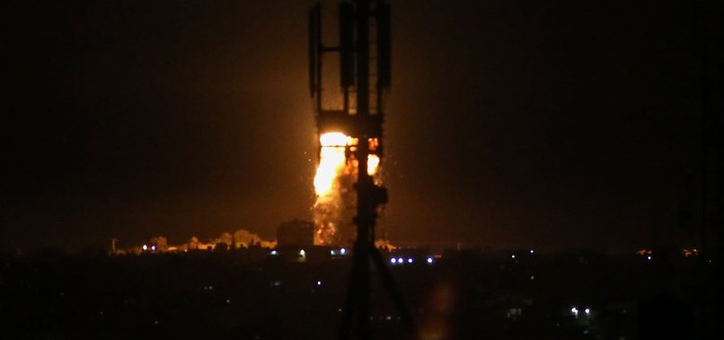 ISRAELI ARMY BOMBS WESTERN, SOUTHERN GAZA