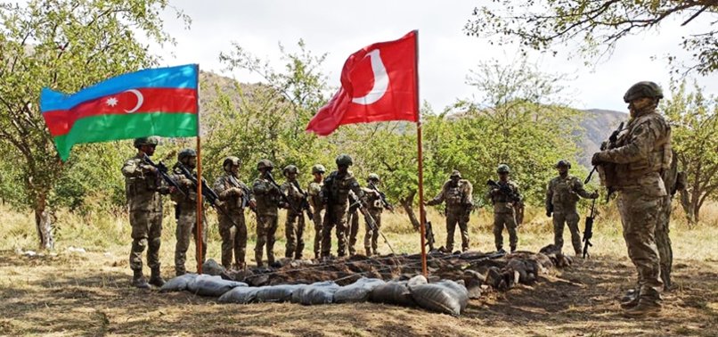TURKEY, AZERBAIJAN LAUNCH JOINT MILITARY DRILL IN AZERBAIJAN’S LACHIN