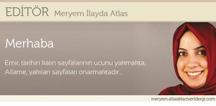 Mayıs 2017 - Editör yazısı