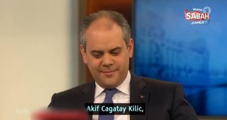 Bakan Akif Çağatay Kılıç’tan Alman TV’sine demokrasi dersi