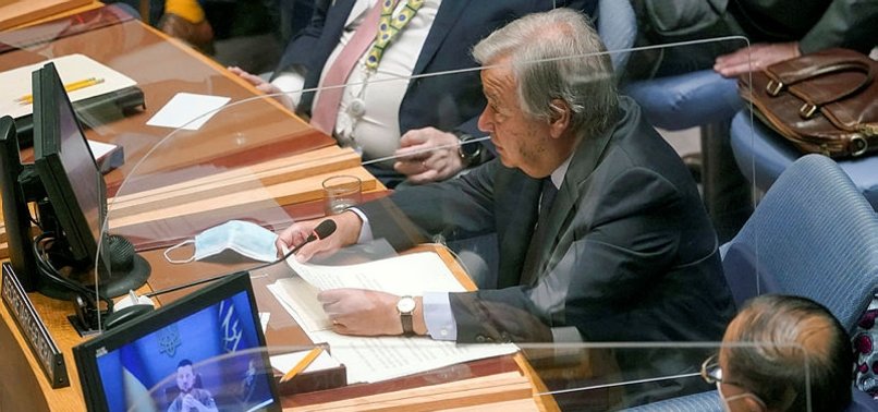 UN CHIEF CALLS FOR PEACE AS UKRAINE MARKS 31ST INDEPENDENCE DAY