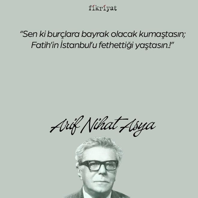 Arif Nihat Asya kimdir?