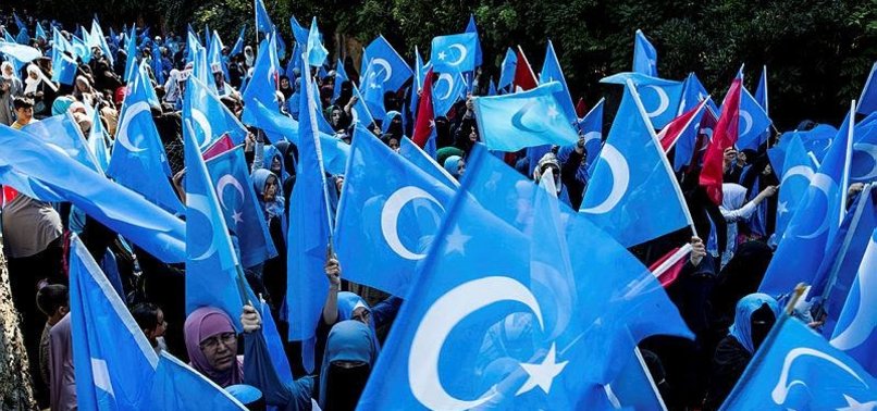 ISTANBULITES RALLY TO PROTEST CHINESE PERSECUTION OF UIGHUR MUSLIMS