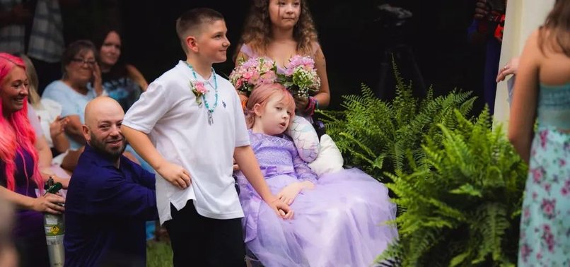 10-YEAR-OLD GIRL MARRIES BOYFRIEND IN MAKE-A-WISH CEREMONY BEFORE DYING OF LEUKEMIA