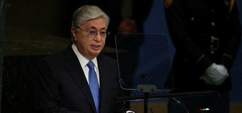 Kazakhstan's president sounds alarm over 'increased rivalry, rhetoric of nuclear states'