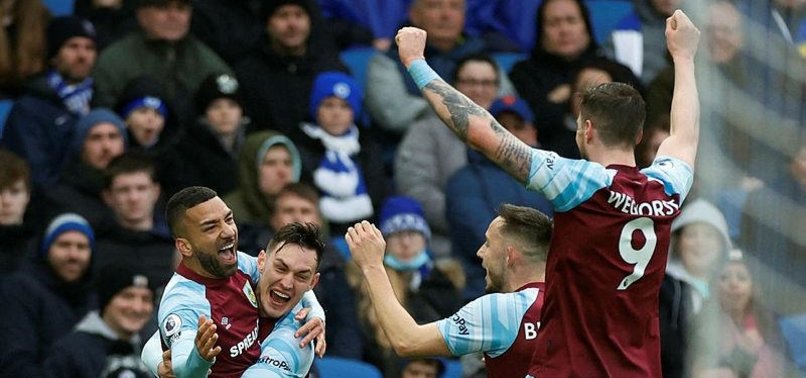 WOUT WEGHORST FIRES BURNLEY TO MUCH-NEEDED WIN AT BRIGHTON & HOVE ALBION