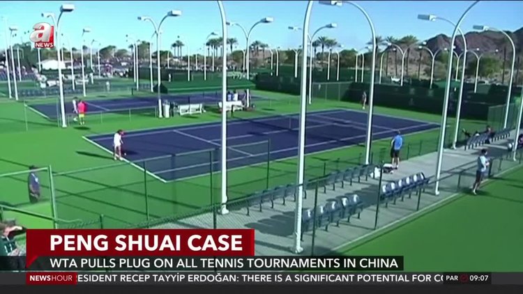 WTA pulls plug on all tennis tournaments in China
