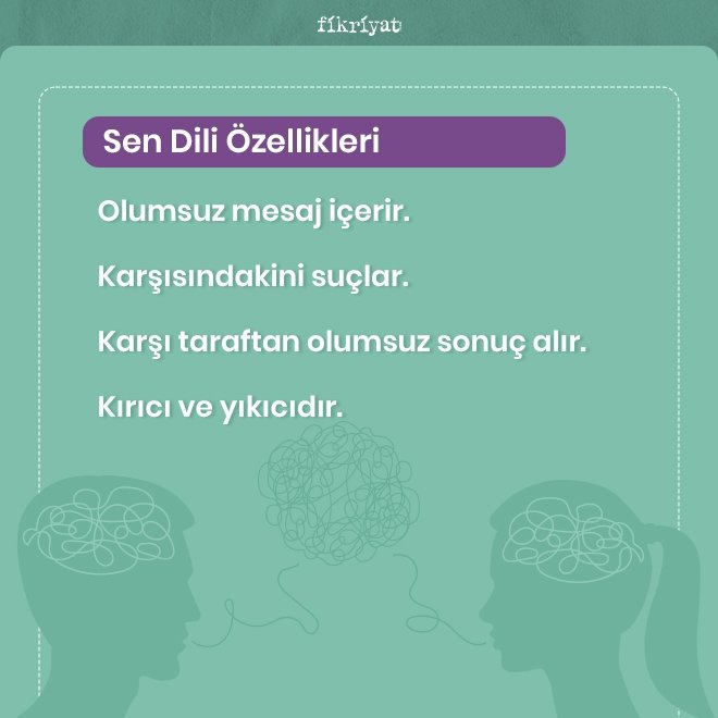 Sen dilinin özellikleri