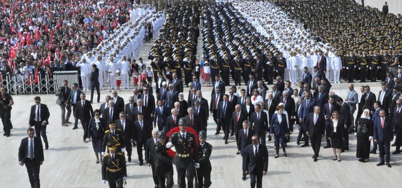TURKEY CELEBRATES 96TH ANNIVERSARY OF VICTORY DAY