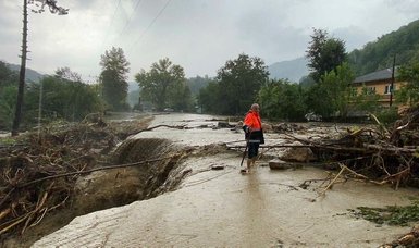Woman missing after floods and mudslides in northern Turkey