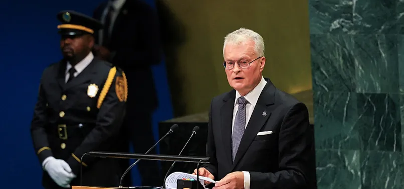 LITHUANIA SAYS 2-STATE SOLUTION REMAINS ONLY WAY FOR LASTING PEACE IN MIDDLE EAST