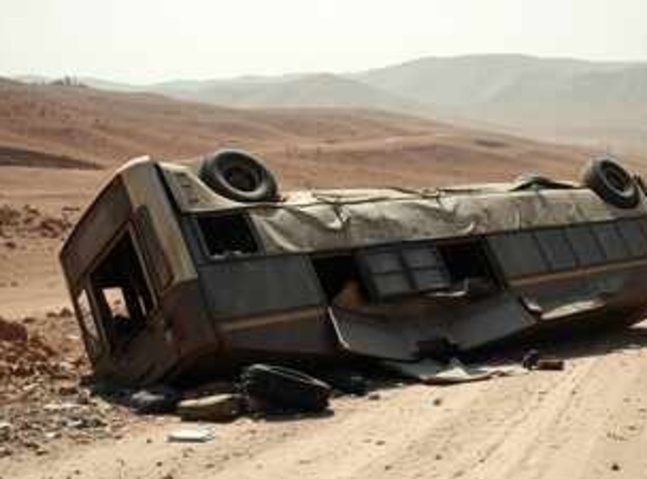 V prometni nesreči avtobusa v Afganistanu umrlo 25 ljudi, 27 je poškodovanih