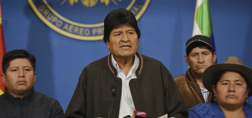 ARREST WARRANT ISSUED FOR BOLIVIA’S PRESIDENT