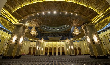 Meeting point of different architectures: Grand Mosque of Kuwait