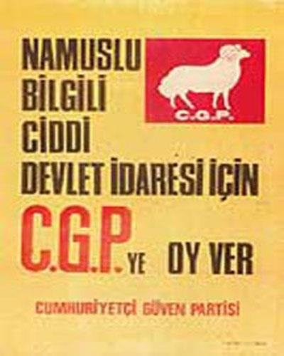 Eski seçim afişleri