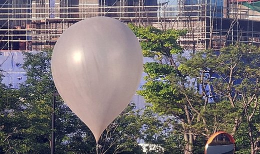 North Korea sends more trash-carrying balloons