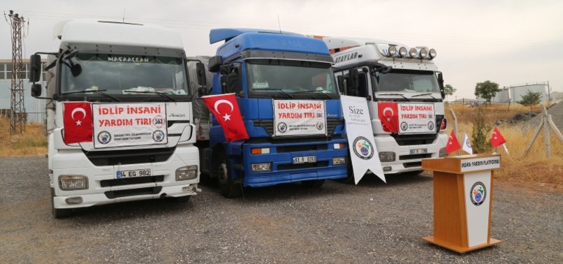 TURKISH GROUP SEND HUMANITARIAN AID TO NORTHERN SYRIA