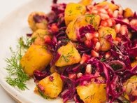Mor Lahanalı Patates Salatası