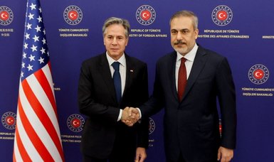 Turkish foreign minister, U.S. secretary of state meet in Ankara to discuss Gaza