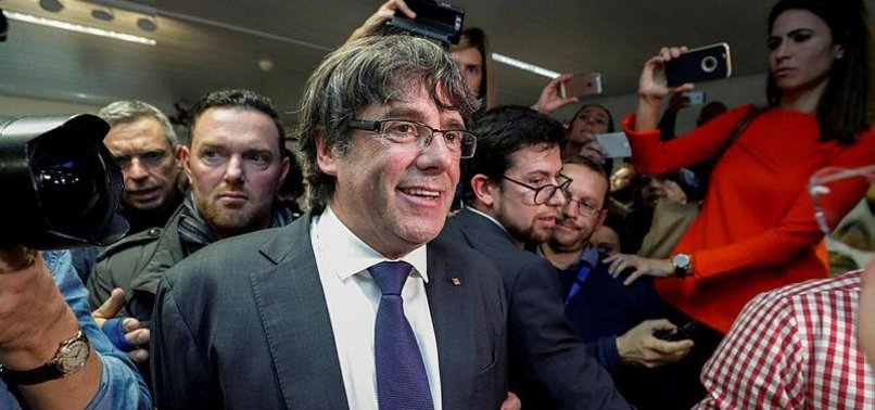 OUSTED CATALAN LEADER CALLS FOR UNITED FRONT FOR INDEPENDENCE