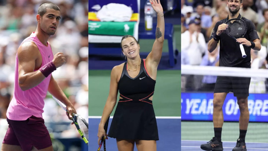 SABALENKA, ALCARAZ VE DJOKOVIC TURLADI