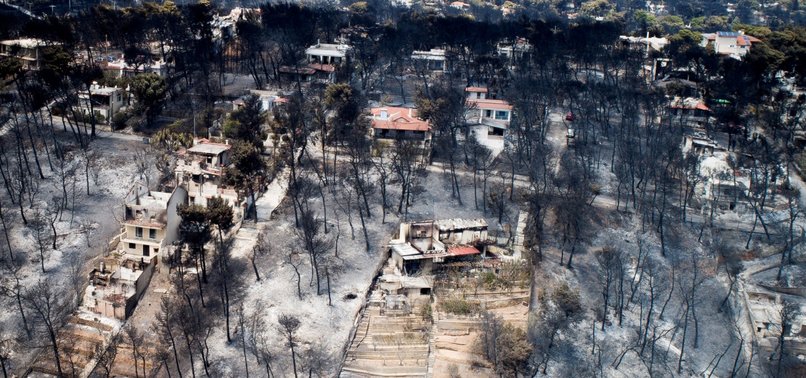 BLAME GAME BLOWS UP OVER DEADLY GREEK WILDFIRES
