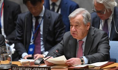 UN chief calls for to 'end bloody cycle of retaliation' in Middle East