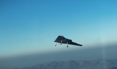 Turkish-made unmanned combat aircraft Anka-3 successfully completes its inaugural flight