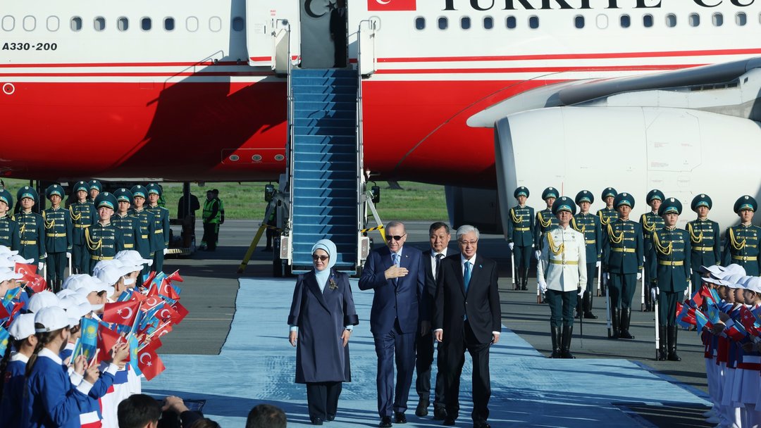 ERDOĞAN KAZAKİSTAN’DA