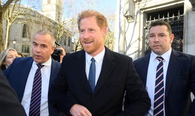 Prince Harry arrives at London court -witness