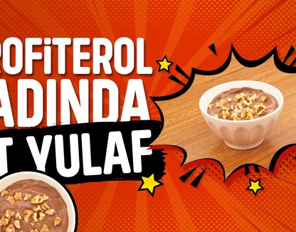 Profiterol tadında yulaf tarifi😋