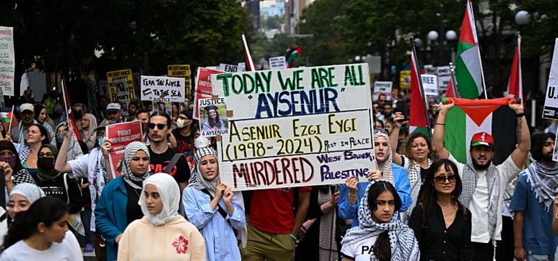 HUNDREDS GATHER IN SEATTLE FOR TURKISH-AMERICAN ACTIVIST KILLED BY ISRAEL IN WEST BANK