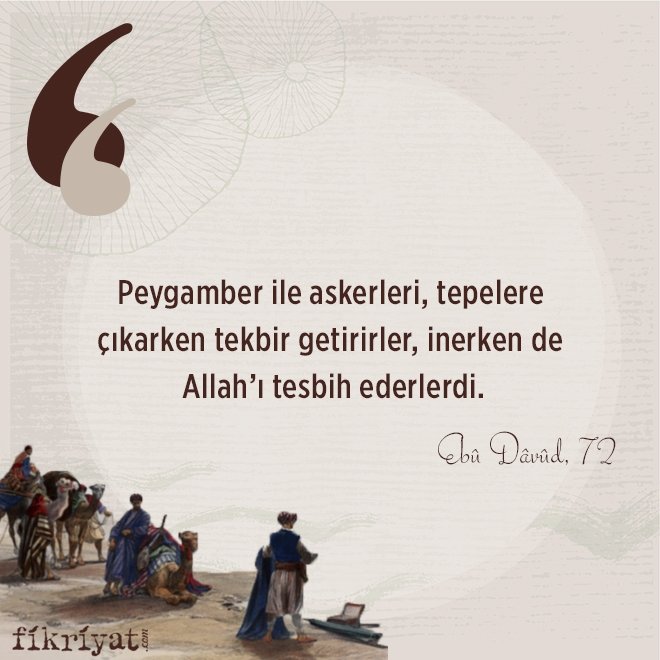 Yolculuk hakkında 25 hadis