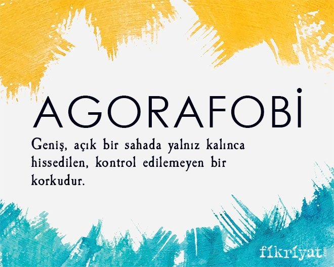 AGORAFOBİ