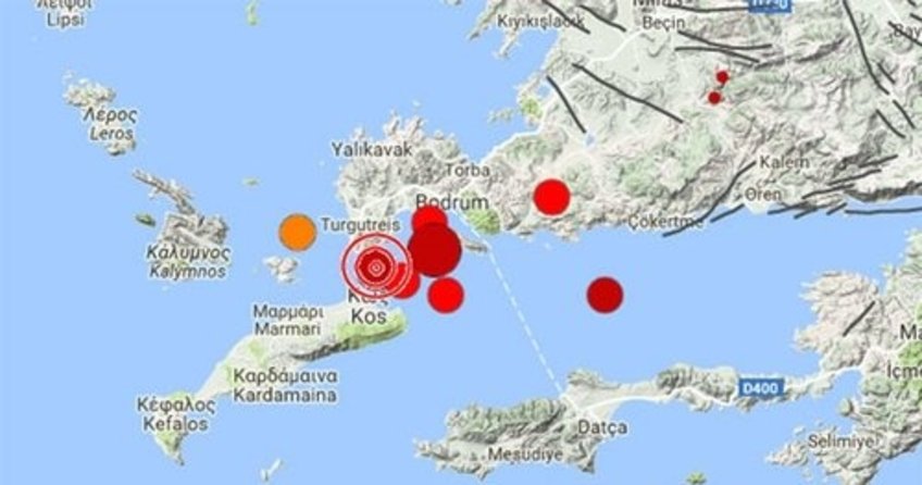 Kandilli Rasathanesi Ege’deki depremle ilgili açıklama yaptı