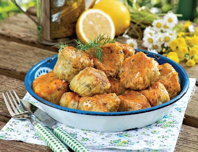 Zeytinyağlı Kabak Çiçeği Dolması