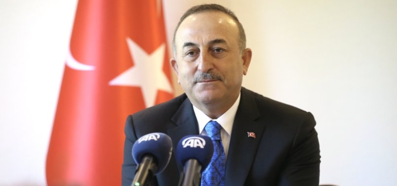 TURKEYS FM ÇAVUŞOĞLU DISCUSSES PALESTINE ISSUE WITH EU, SUDAN OFFICIALS