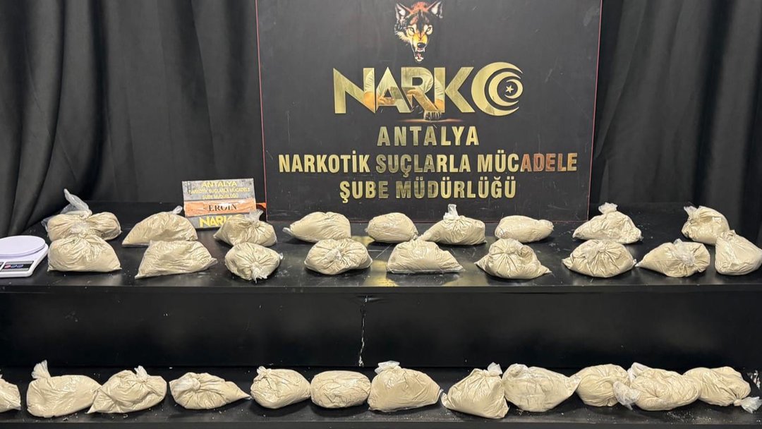ANTALYA’DA UYUŞTURUCU OPERASYONU