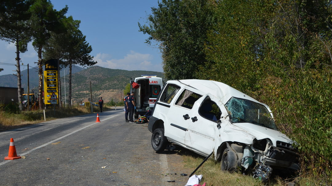 ÇORUM’DA FECİ KAZA