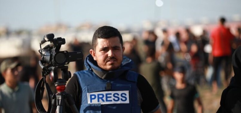 AA CAMERAMAN MUNTASIR AL-SAWWAF KILLED IN ISRAELI AIRSTRIKE ON GAZA STRIP