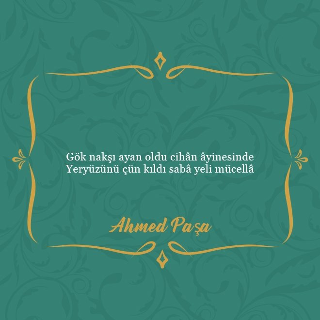 Divan şairlerinden en güzel beyitler
