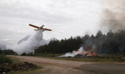 Turkısh drones active in dousing over 2,000 wildfires in 2023