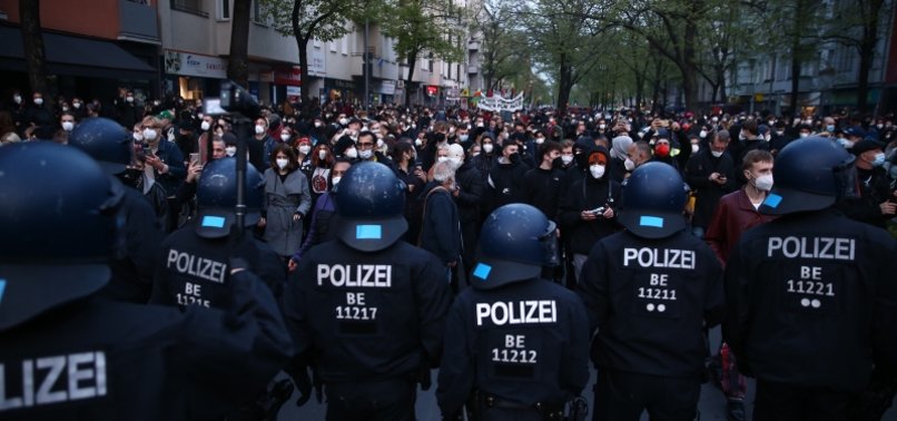 MAY 1 RIOTS ROCK BERLIN: POLICE ARREST OVER 350 PEOPLE